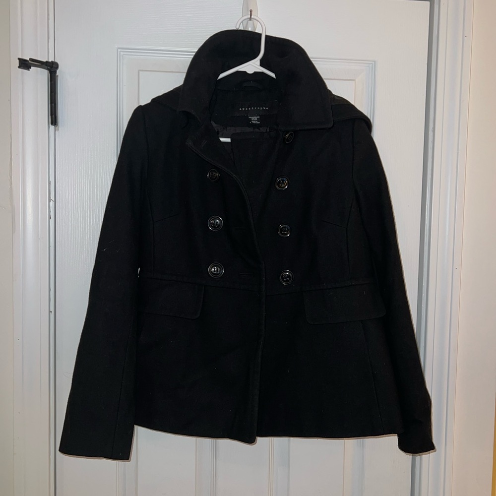 Apostrophe Pea Coat